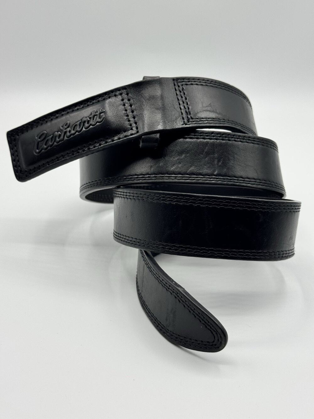 Carhartt Black Bridle Leather Scratchless Belt for Men Size 36